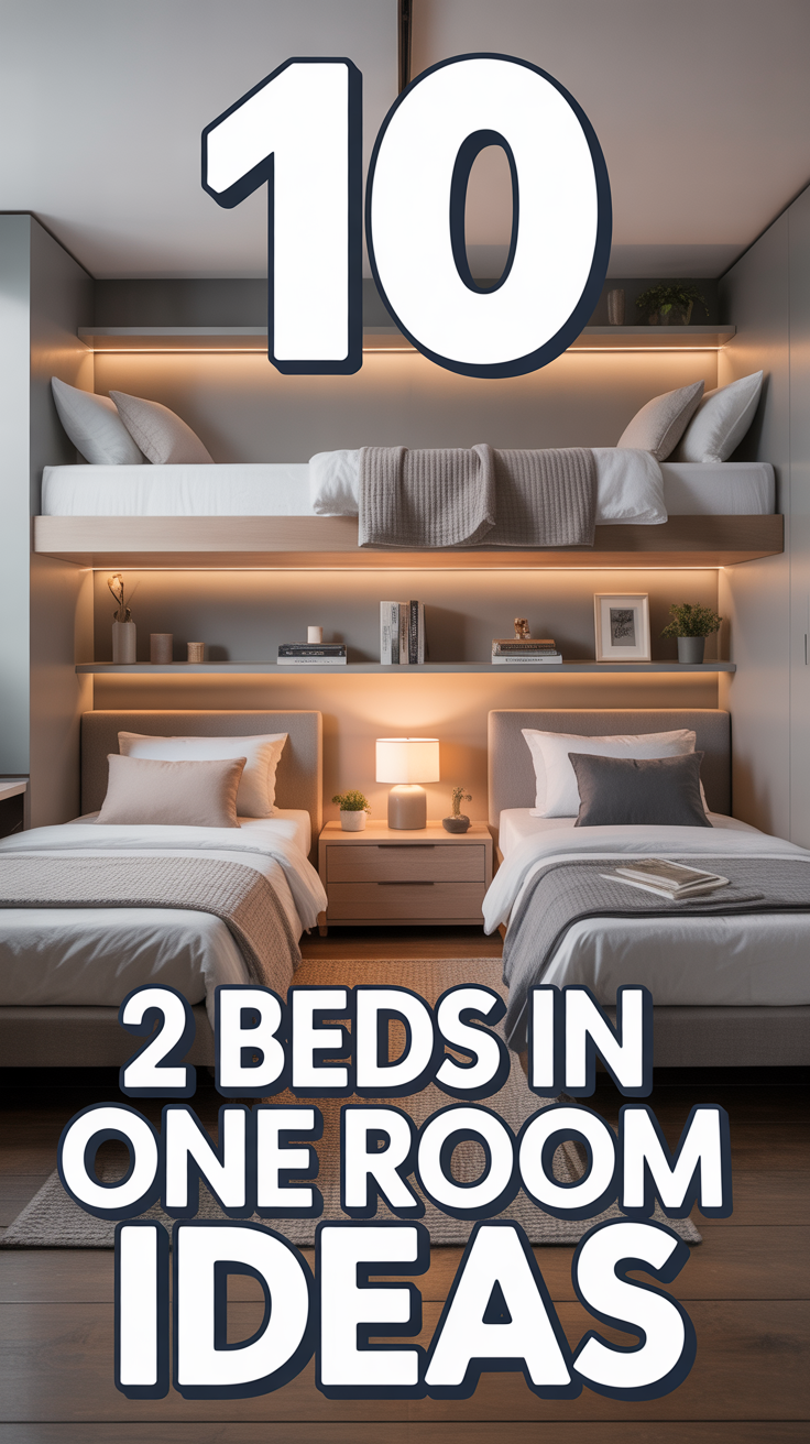 🛏️ 10 2 Beds In One Room Ideas