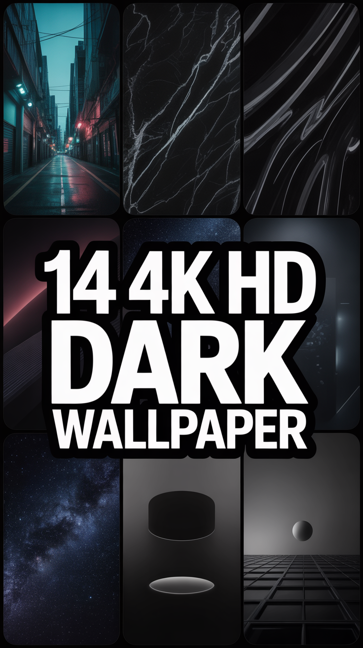🖤 14 4K Hd Dark Wallpaper