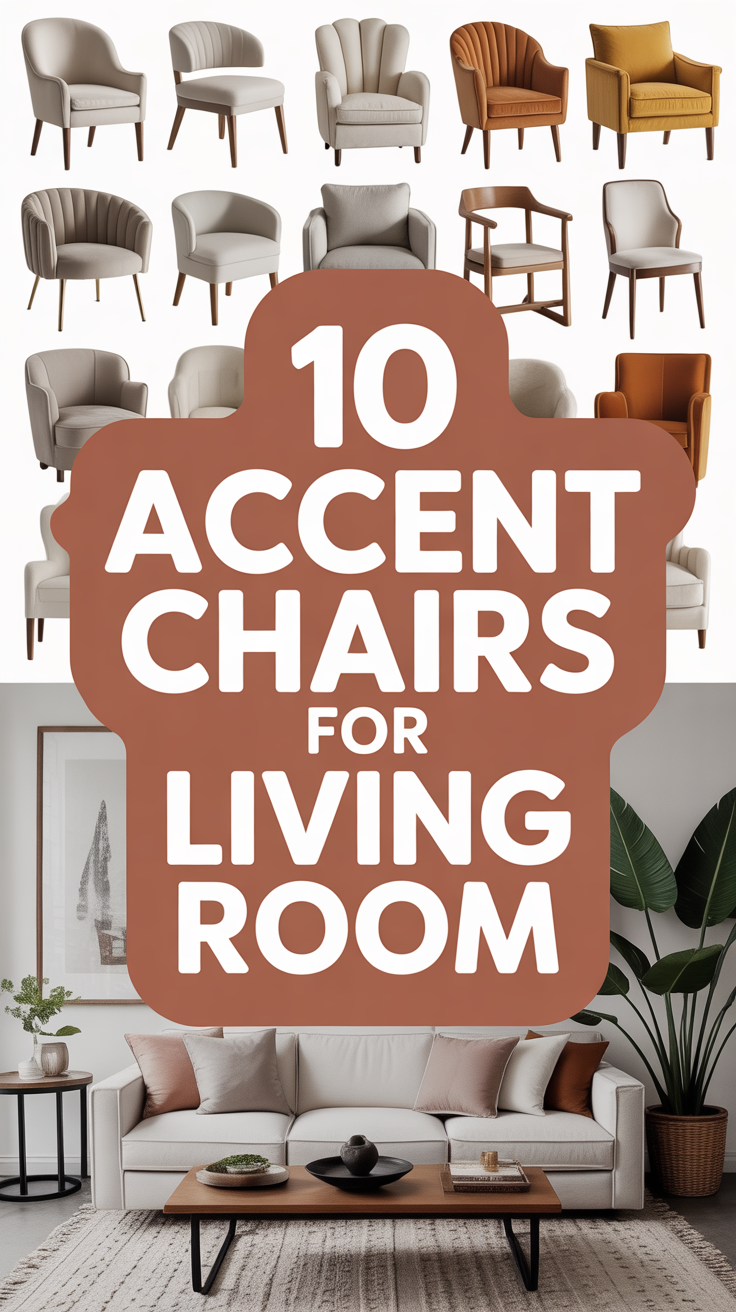🛋️ 10 Accent Chairs For Living Room