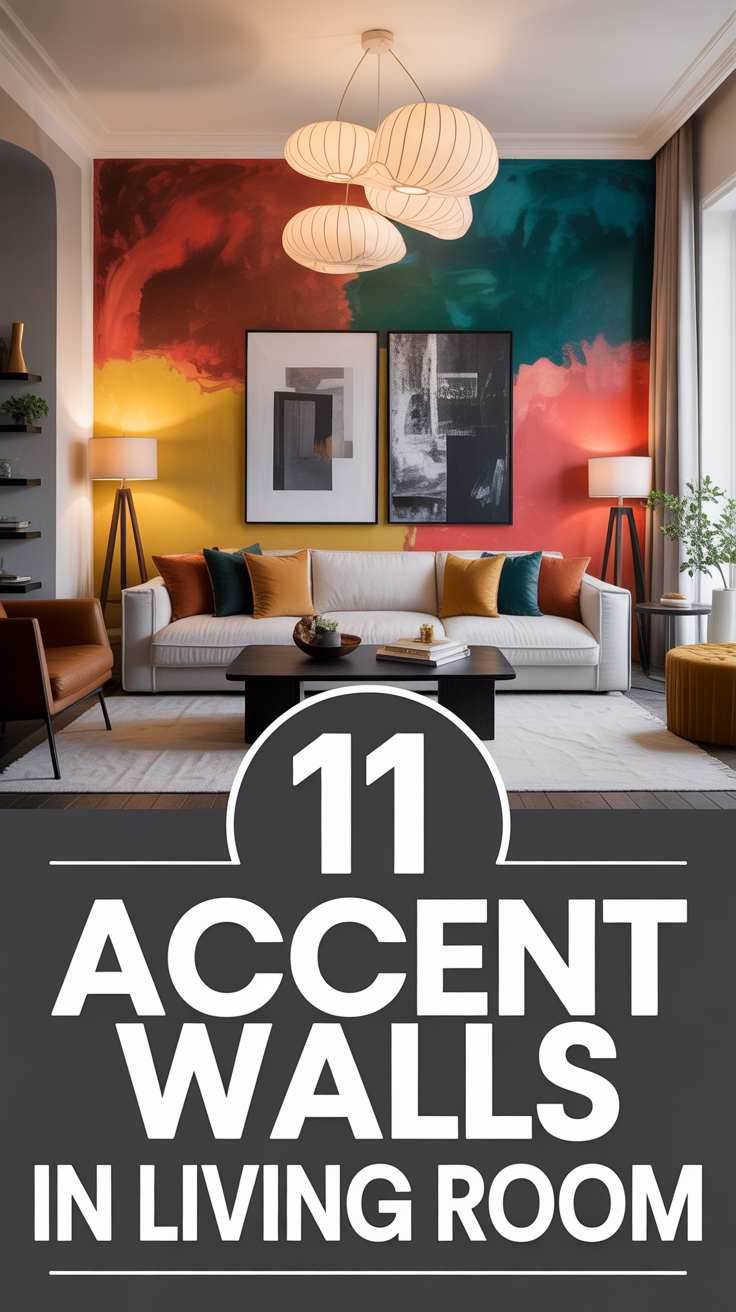 🎨 11 Accent Walls In Living Room