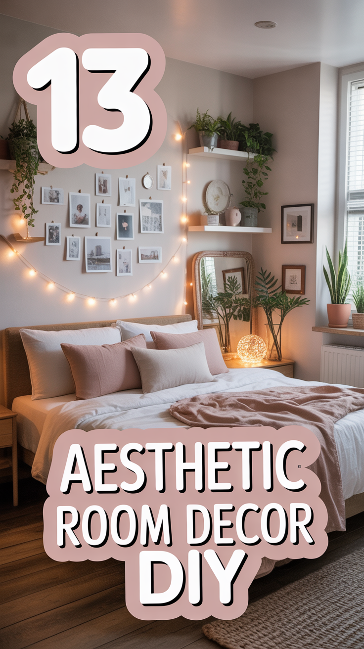 ✨ 13 Aesthetic Room Decor Diy