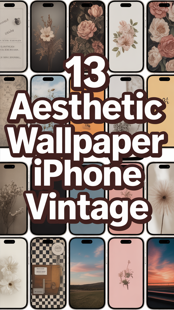 📱 13 Aesthetic Wallpaper Iphone Vintage