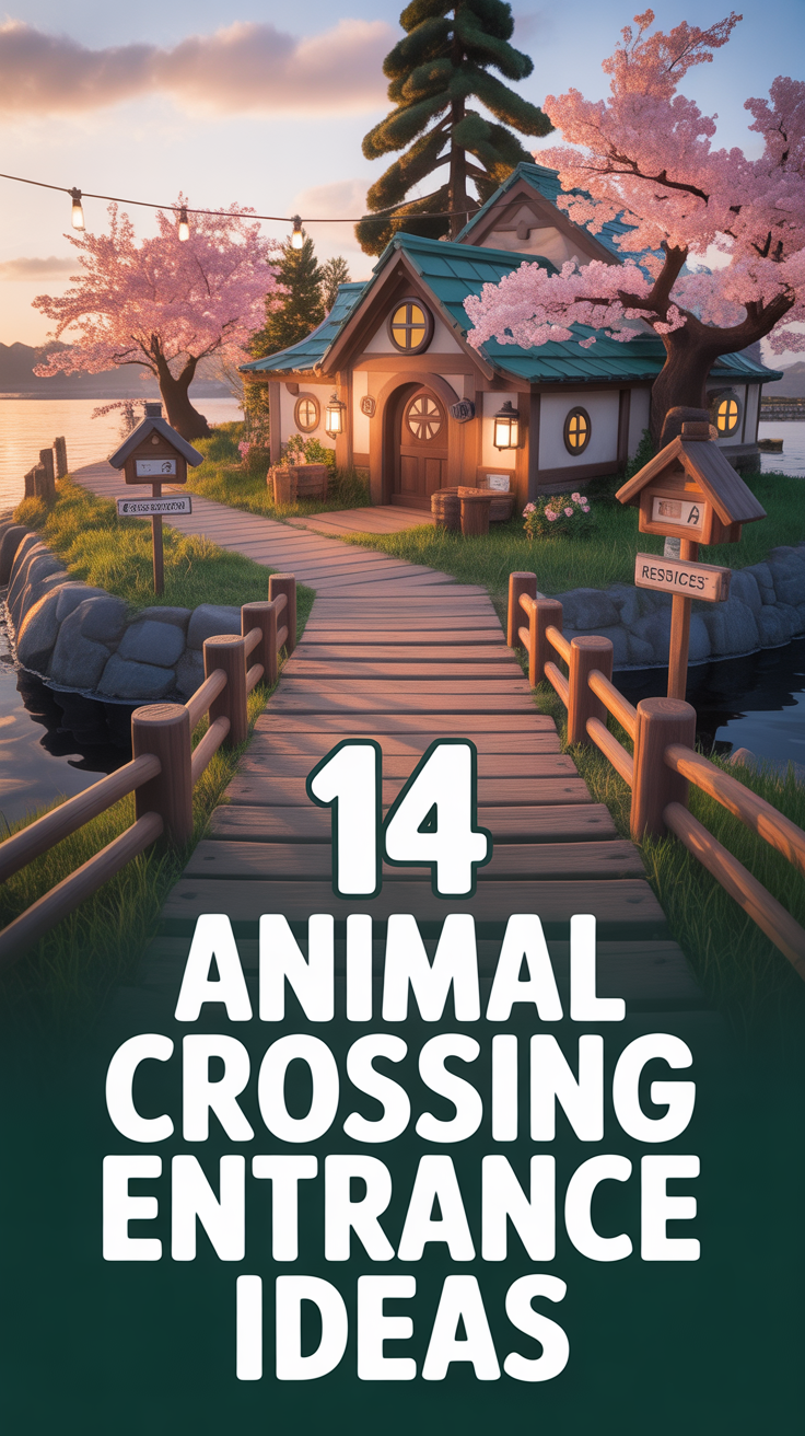🌳 14 Animal Crossing Entrance Ideas