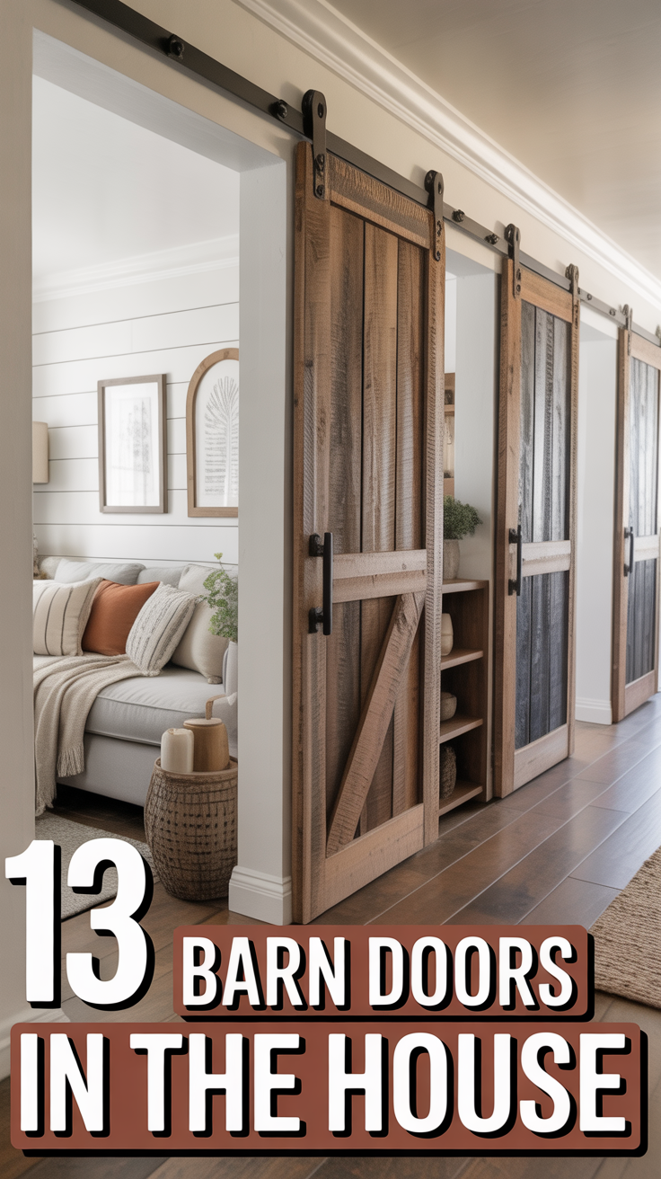 🚪 13 Barn Doors In The House