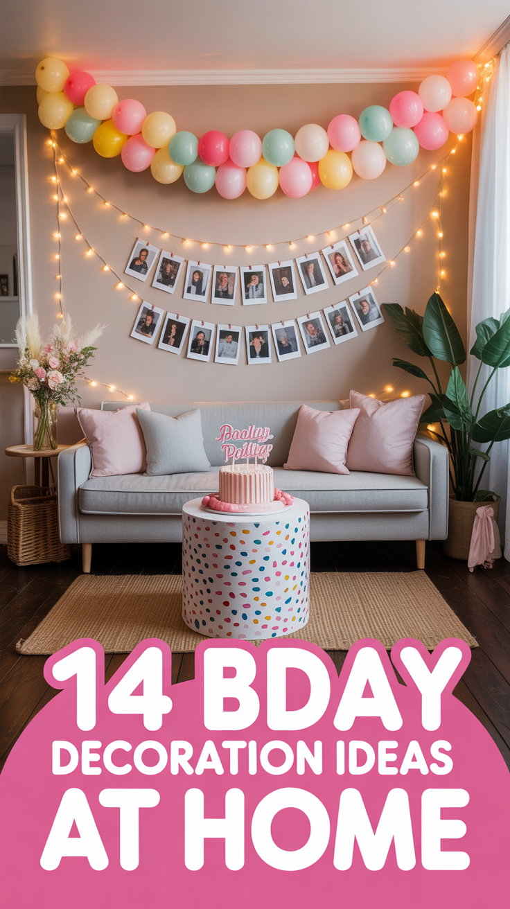 🎉 14 Bday Decoration Ideas At Home