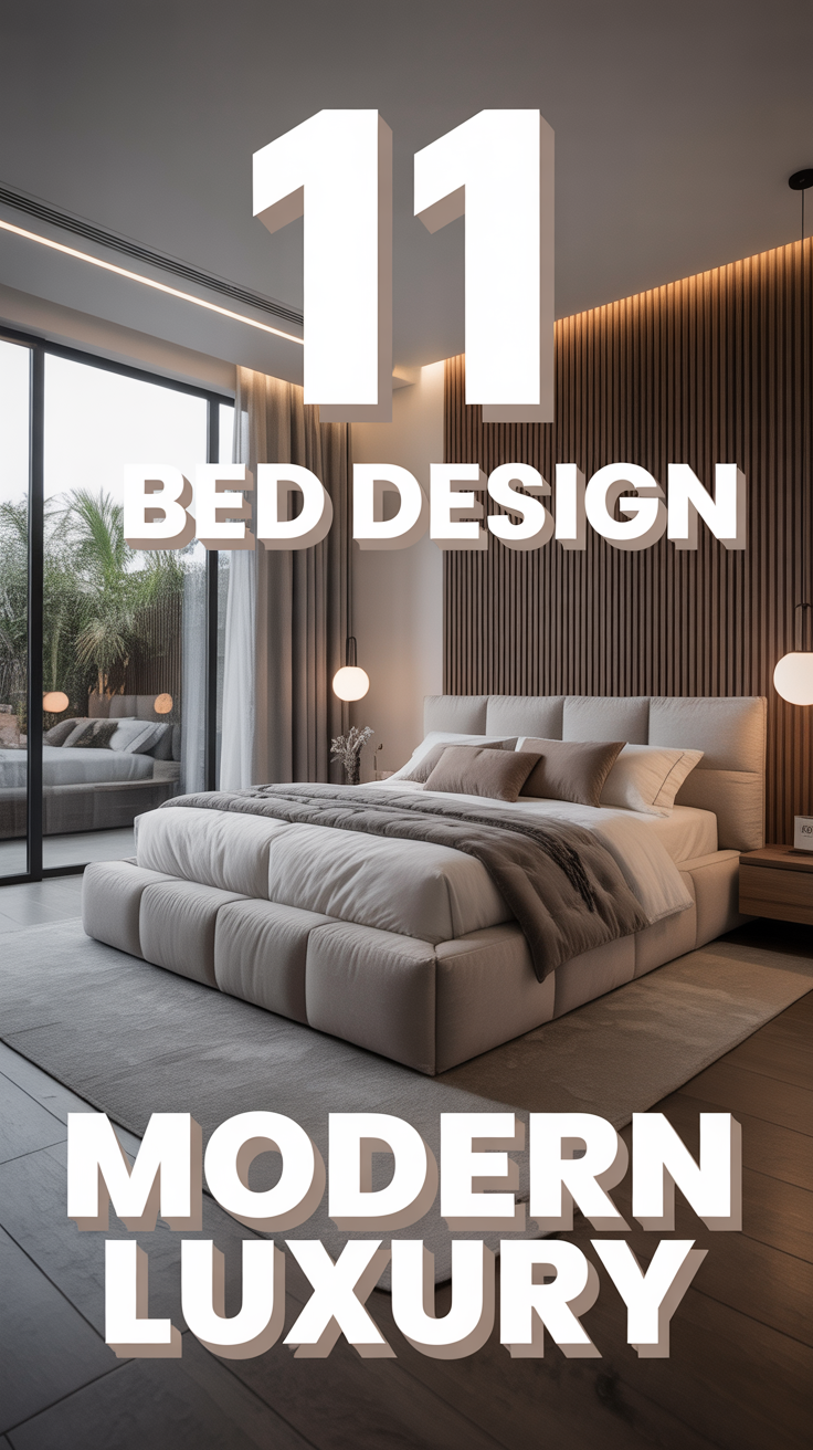 🛏️ 11 Bed Design Modern Luxury