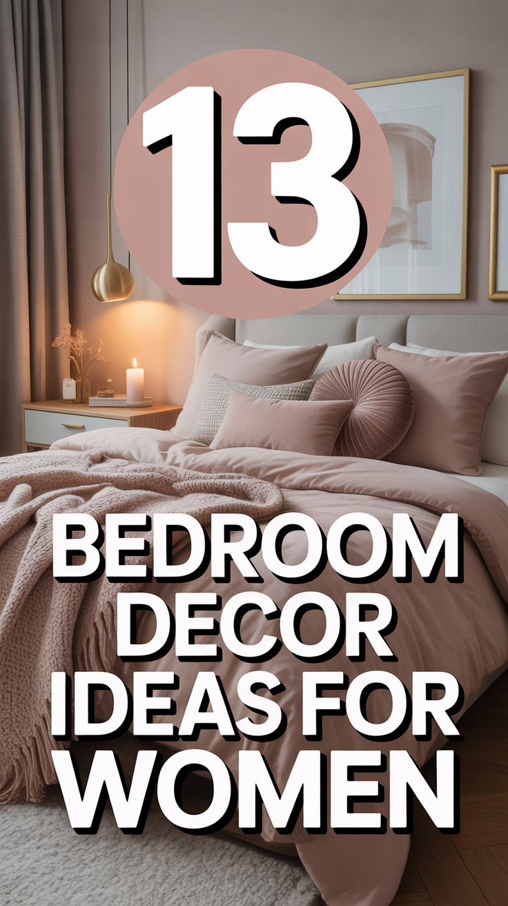 🛏️ 13 Bedroom Decor Ideas For Women