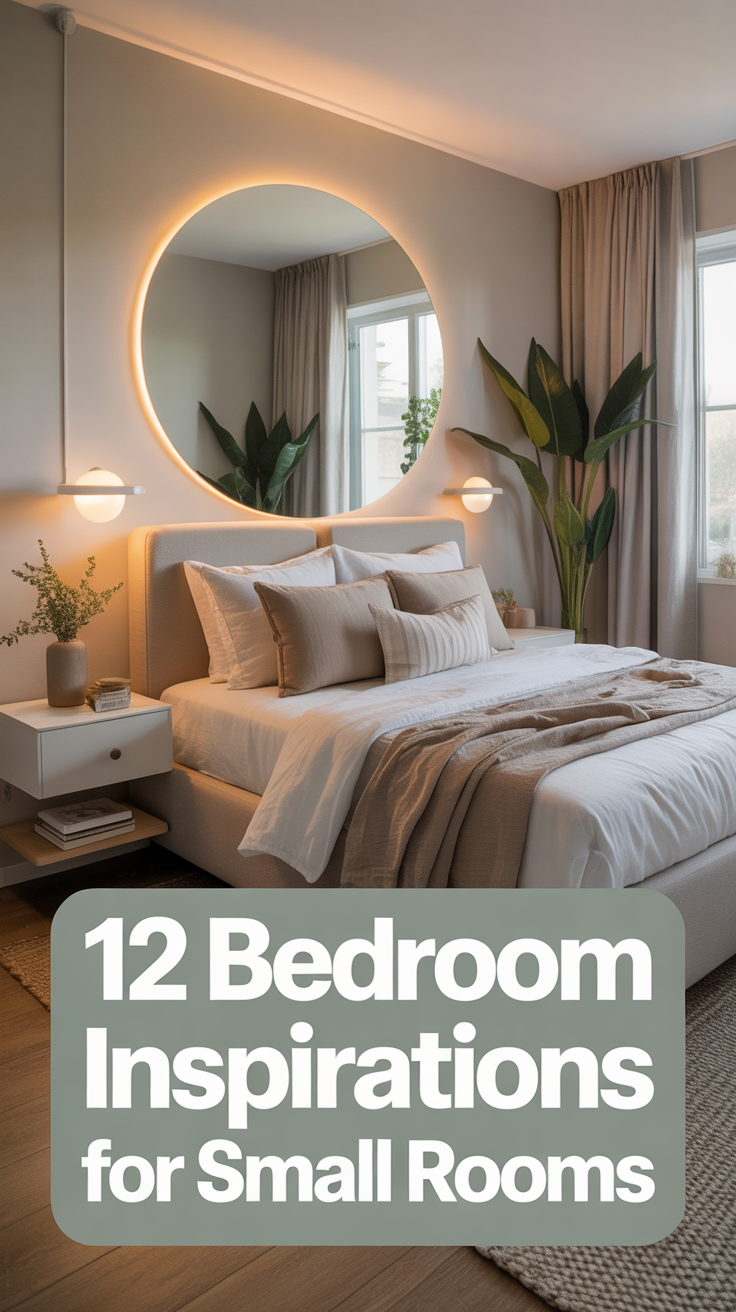 🛏️ 12 Bedroom Inspirations For Small Rooms