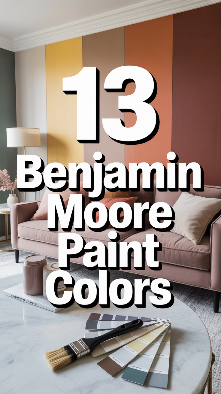 🎨 13 Benjamin Moore Paint Colors