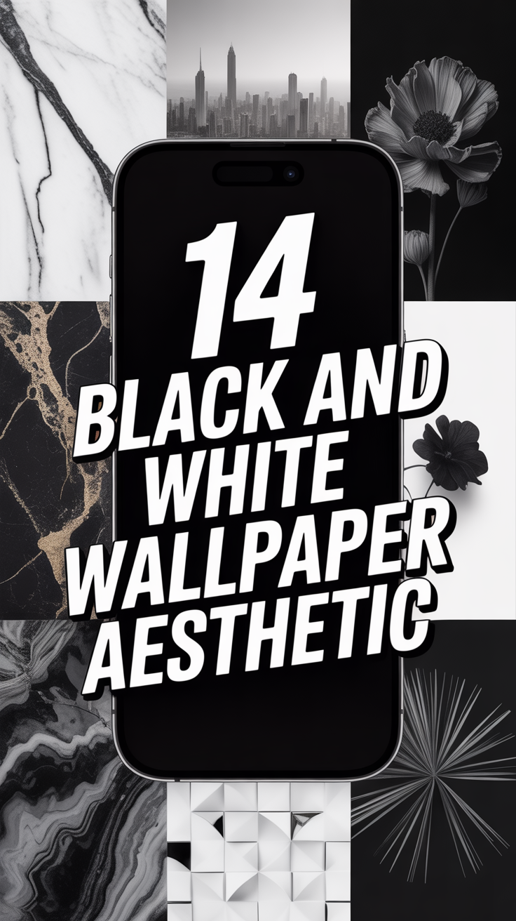 🖤 14 Black And White Wallpaper Aesthetic