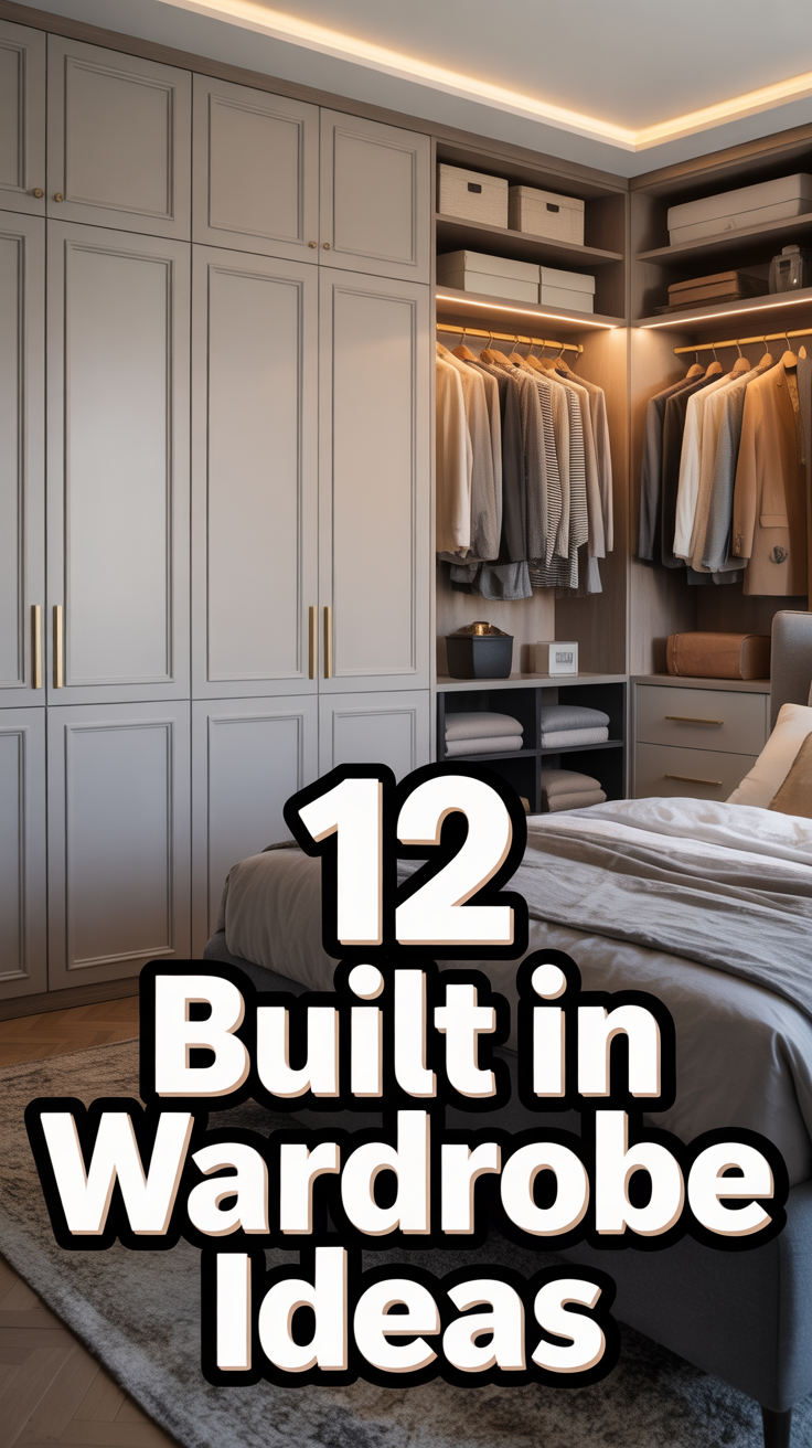 🧥 12 Built In Wardrobe Ideas