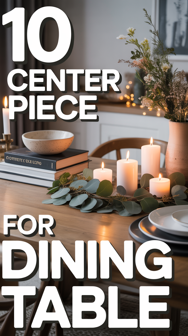 🍽️ 10 Center Piece For Dining Table