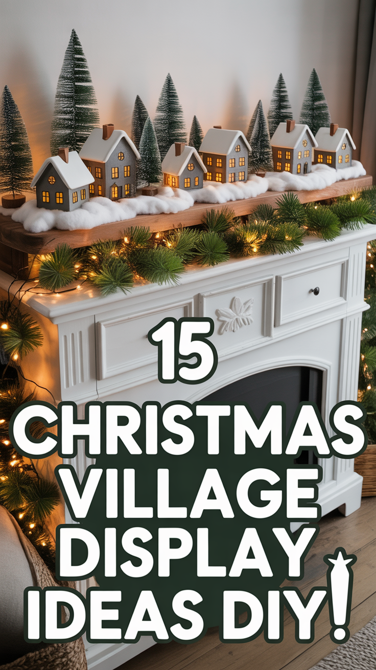 🎄 15 Christmas Village Display Ideas Diy