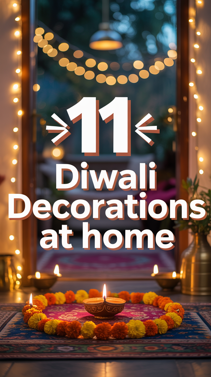 🪔 11 Diwali Decorations At Home