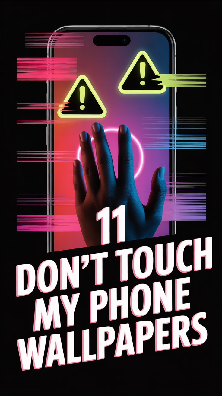 📱 11 Don’t Touch My Phone Wallpapers