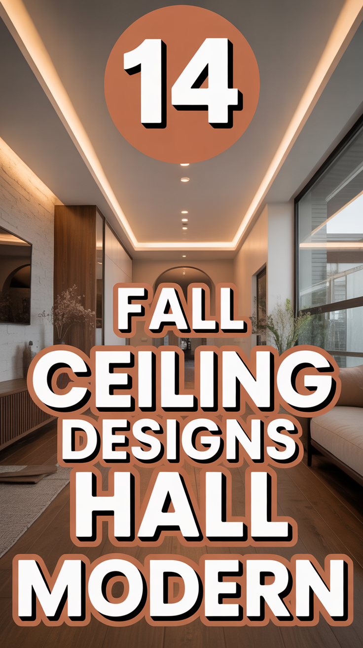 🛋️ 14 Fall Ceiling Designs Hall Modern