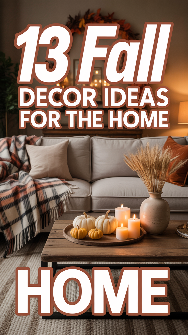 🍁 13 Fall Decor Ideas For The Home