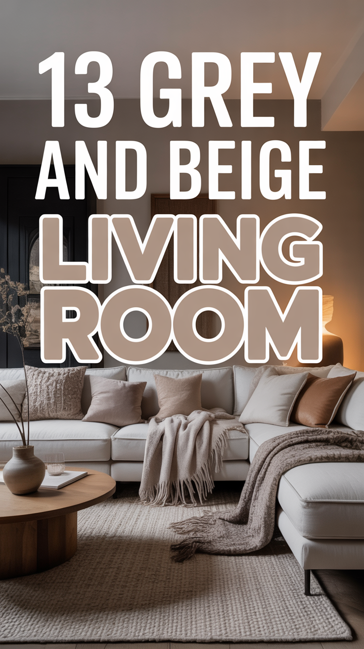 🛋️ 13 Grey And Beige Living Room
