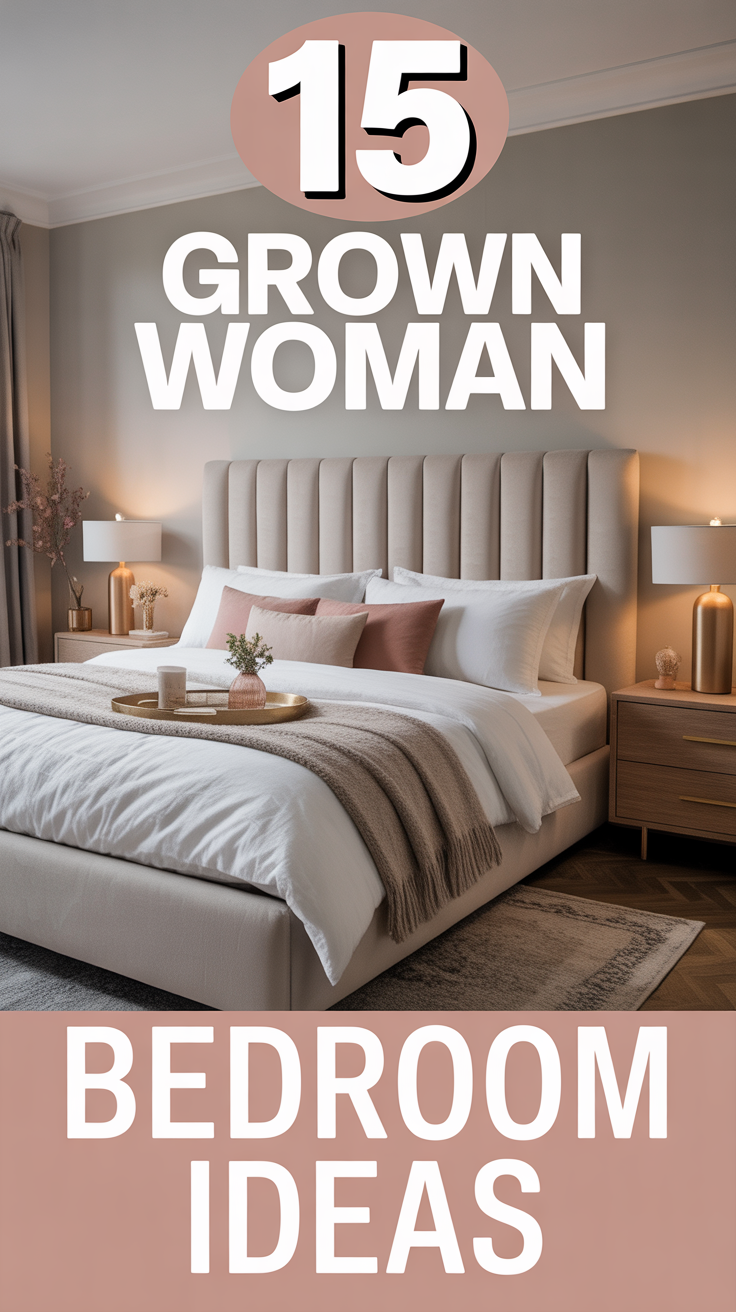 🛏️ 15 Grown Woman Bedroom Ideas
