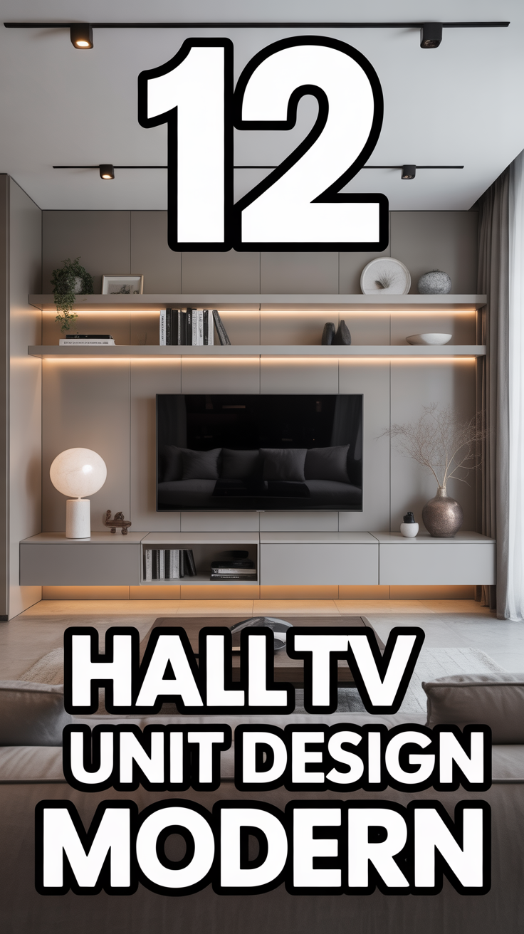 🖥️ 12 Hall Tv Unit Design Modern