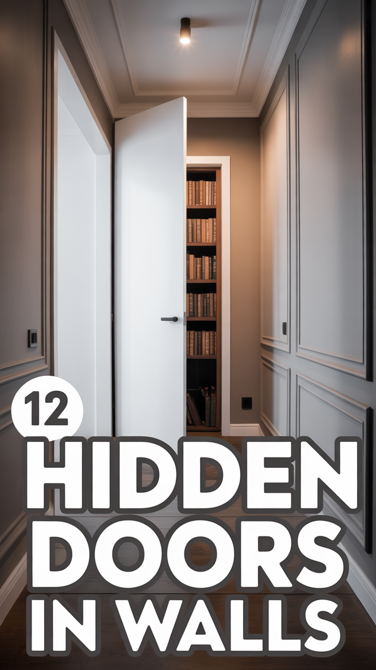 🕵️ 12 Hidden Doors In Walls