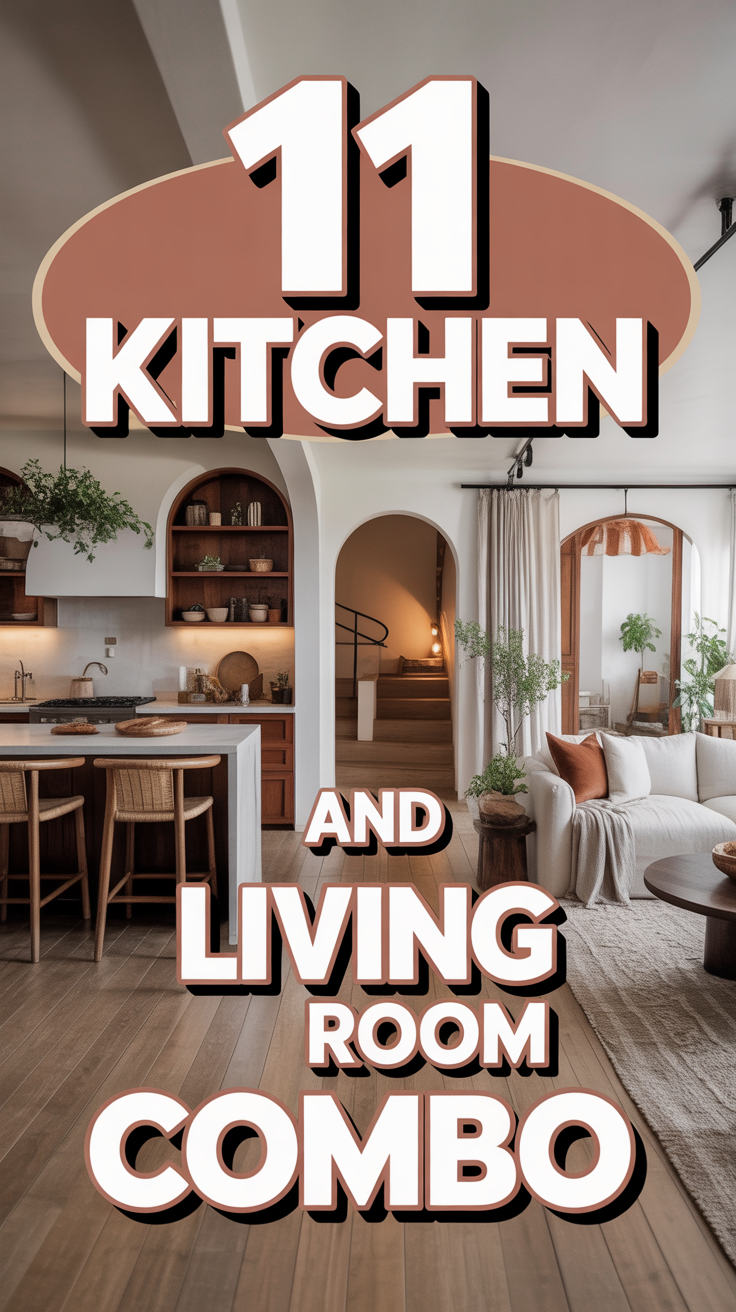 🛋️ 11 Kitchen And Living Room Combo