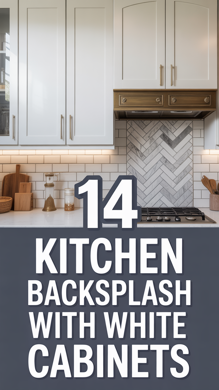 🧱 14 Kitchen Backsplash With White Cabinets