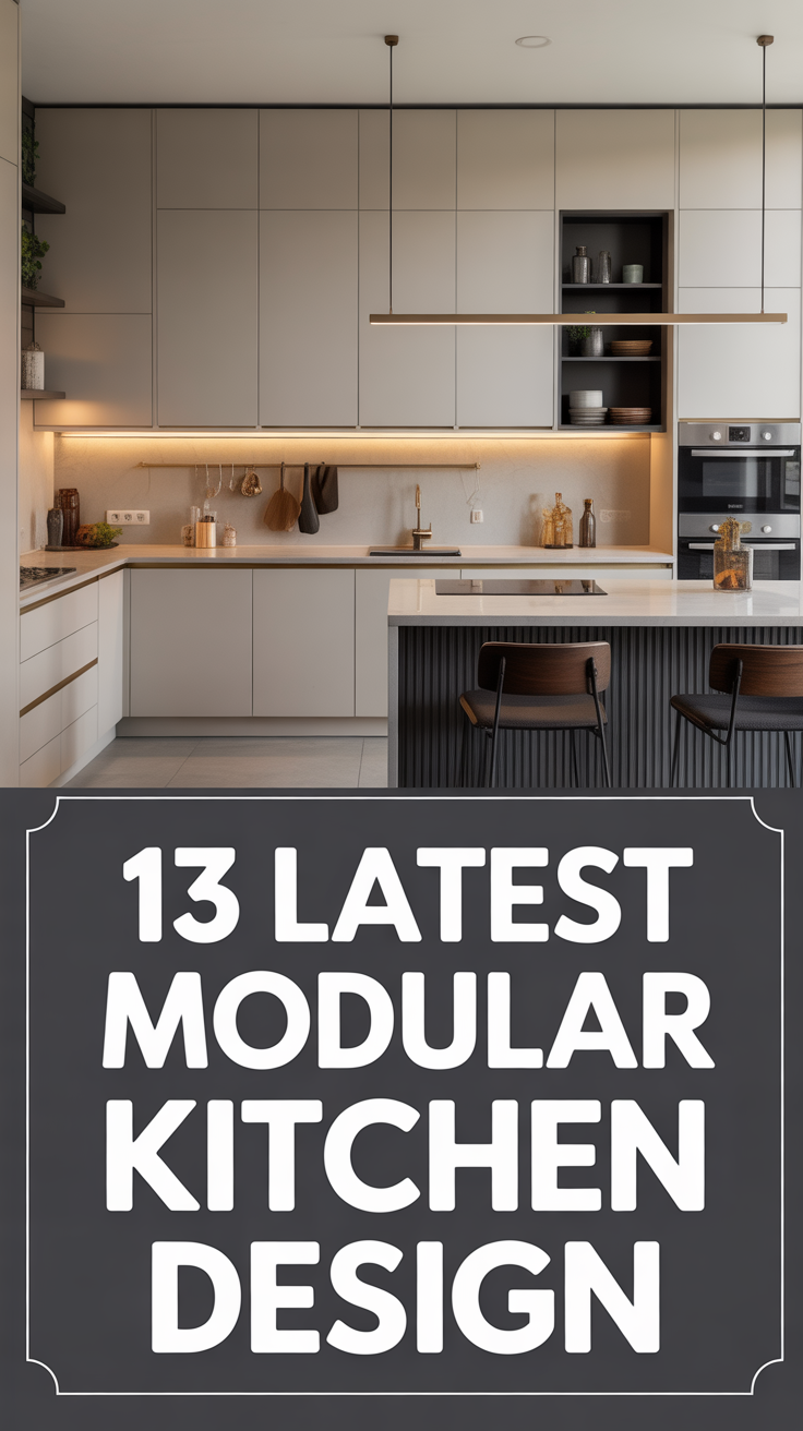 🍳 13 Latest Modular Kitchen Design