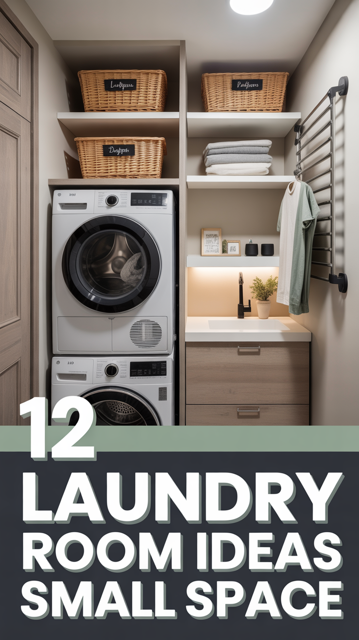 🧺 12 Laundry Room Ideas Small Space