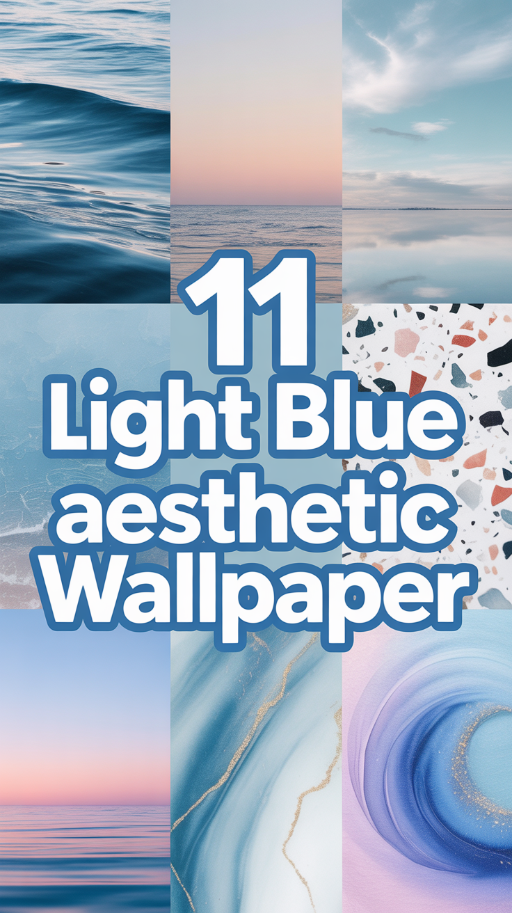 🌊 11 Light Blue Aesthetic Wallpaper