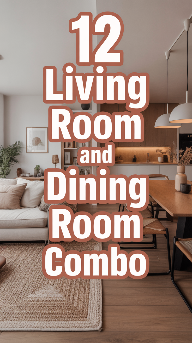 🛋️ 12 Living Room And Dining Room Combo