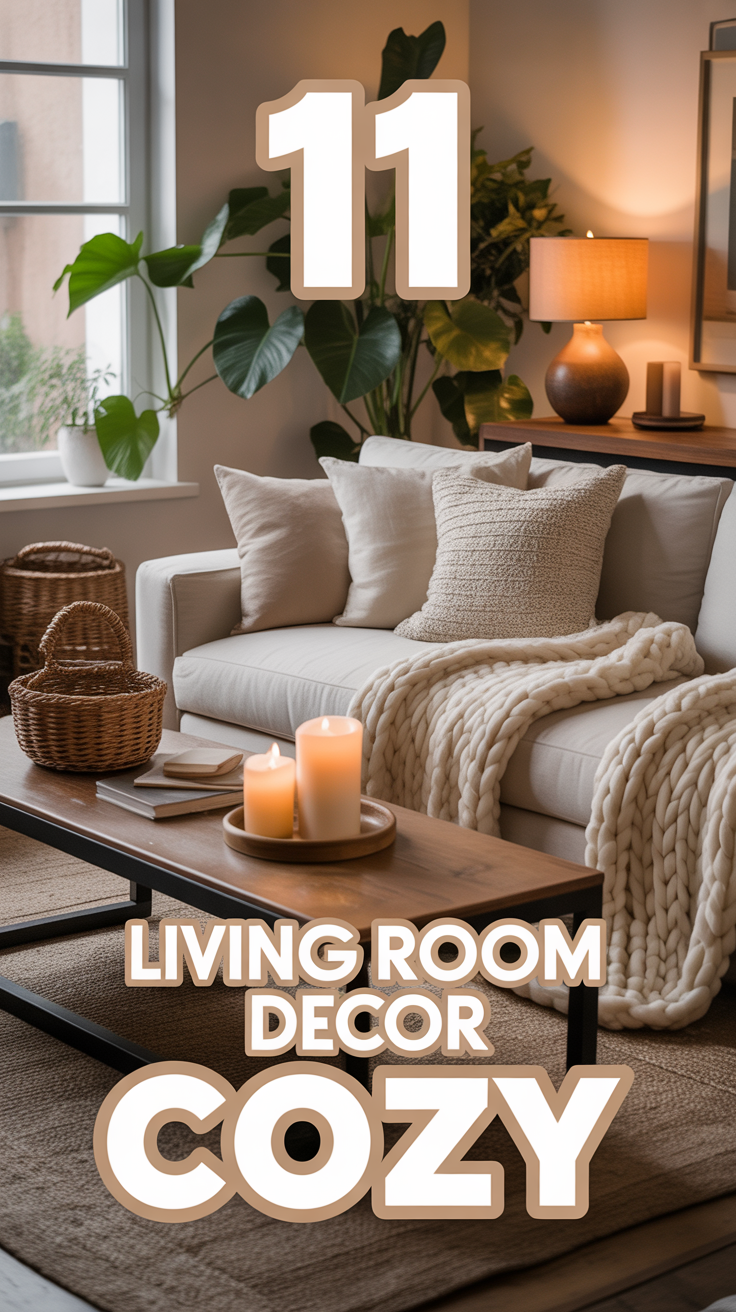 🛋️ 11 Living Room Decor Cozy