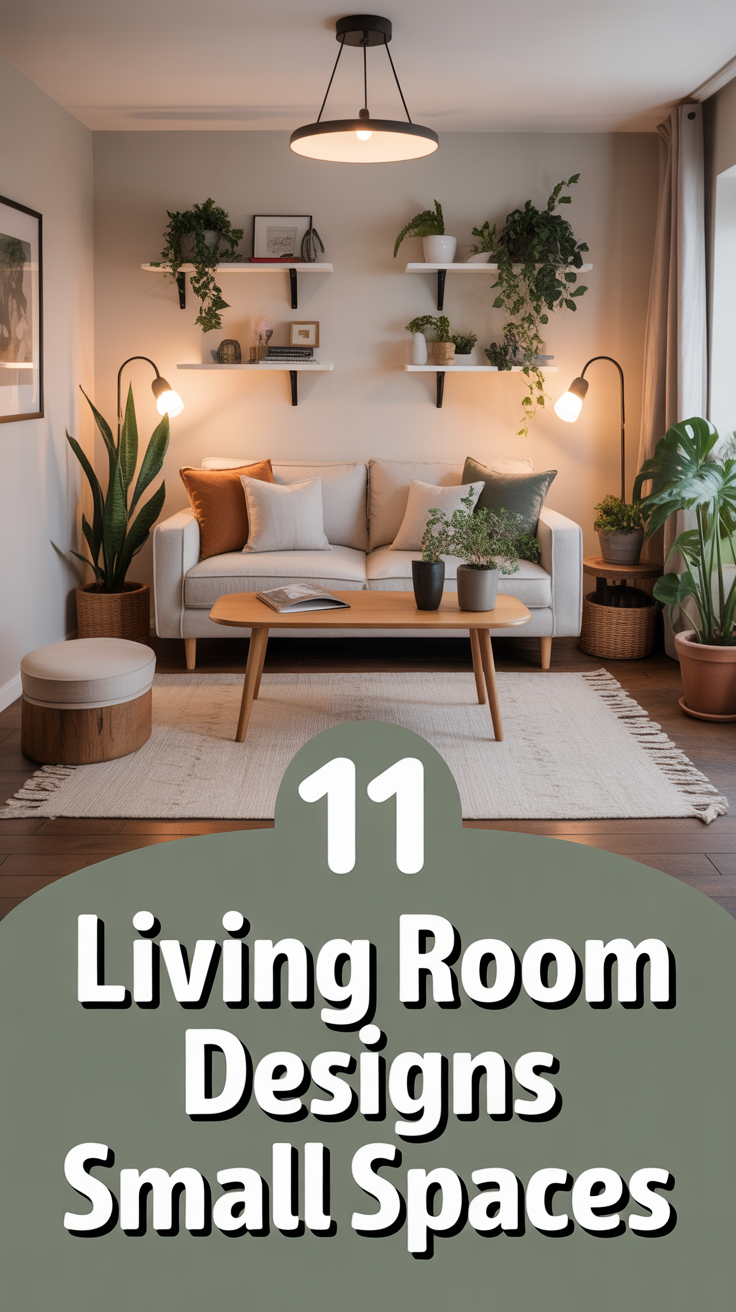 🛋️ 11 Living Room Designs Small Spaces