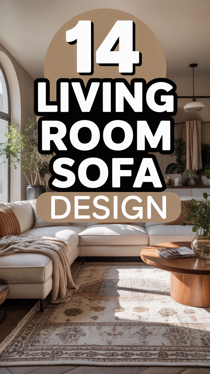 🛋️ 14 Living Room Sofa Design