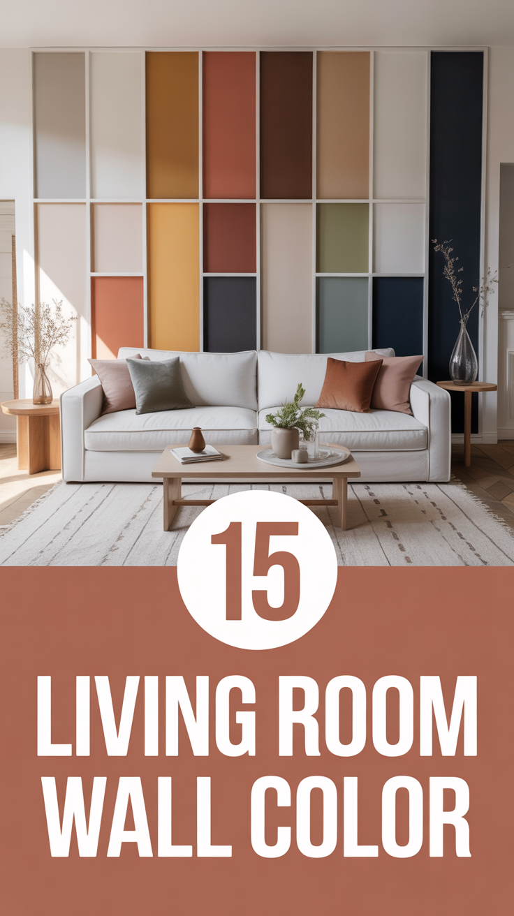 🎨 15 Living Room Wall Color