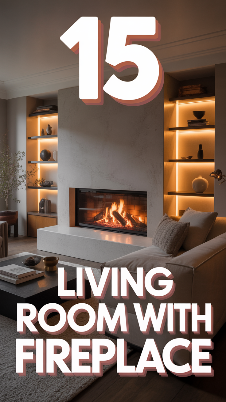 🔥 15 Living Room With Fireplace