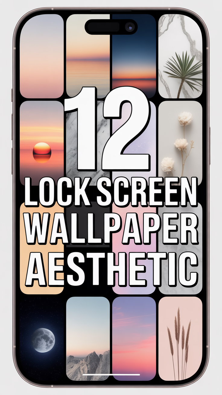 🖼️ 12 Lock Screen Wallpaper Aesthetic