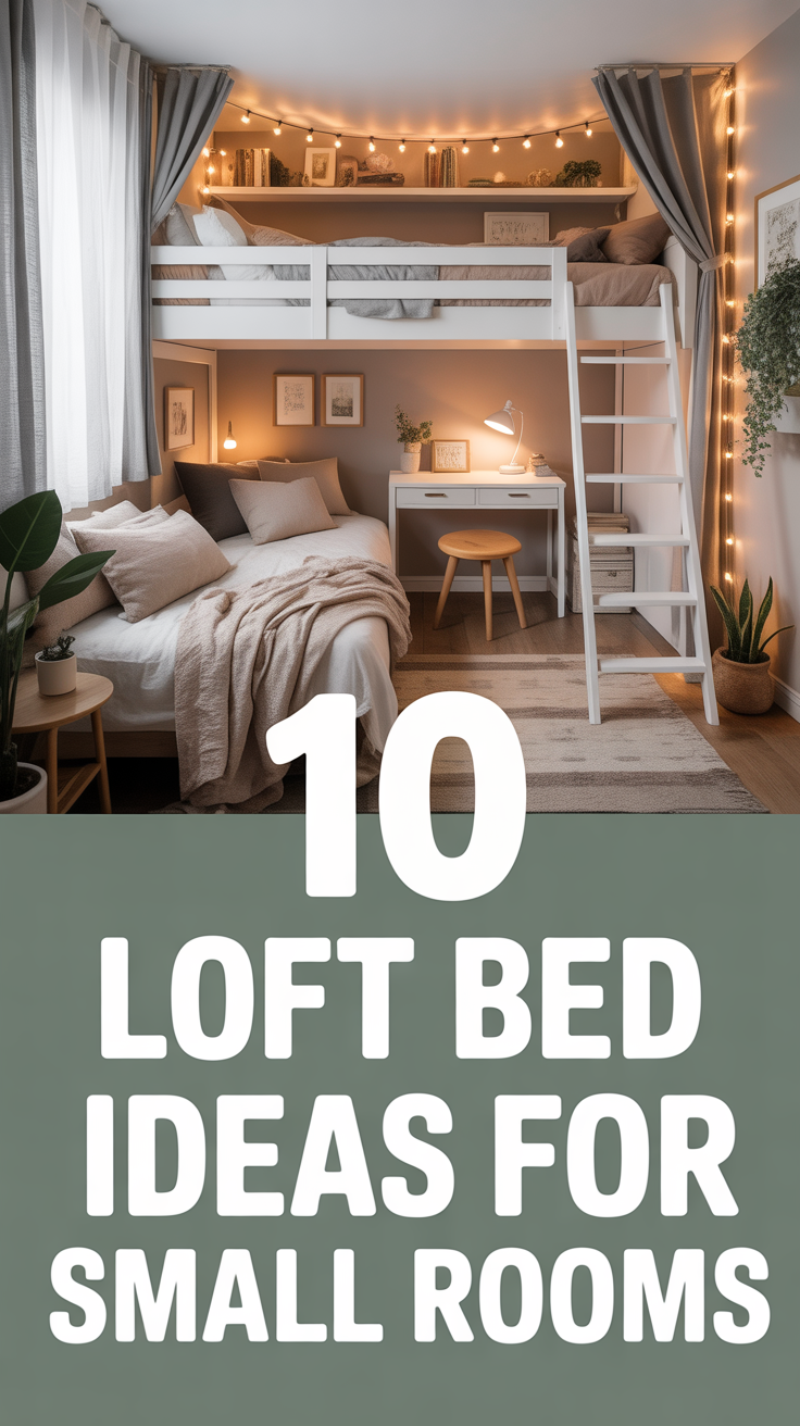 🛌 10 Loft Bed Ideas For Small Rooms