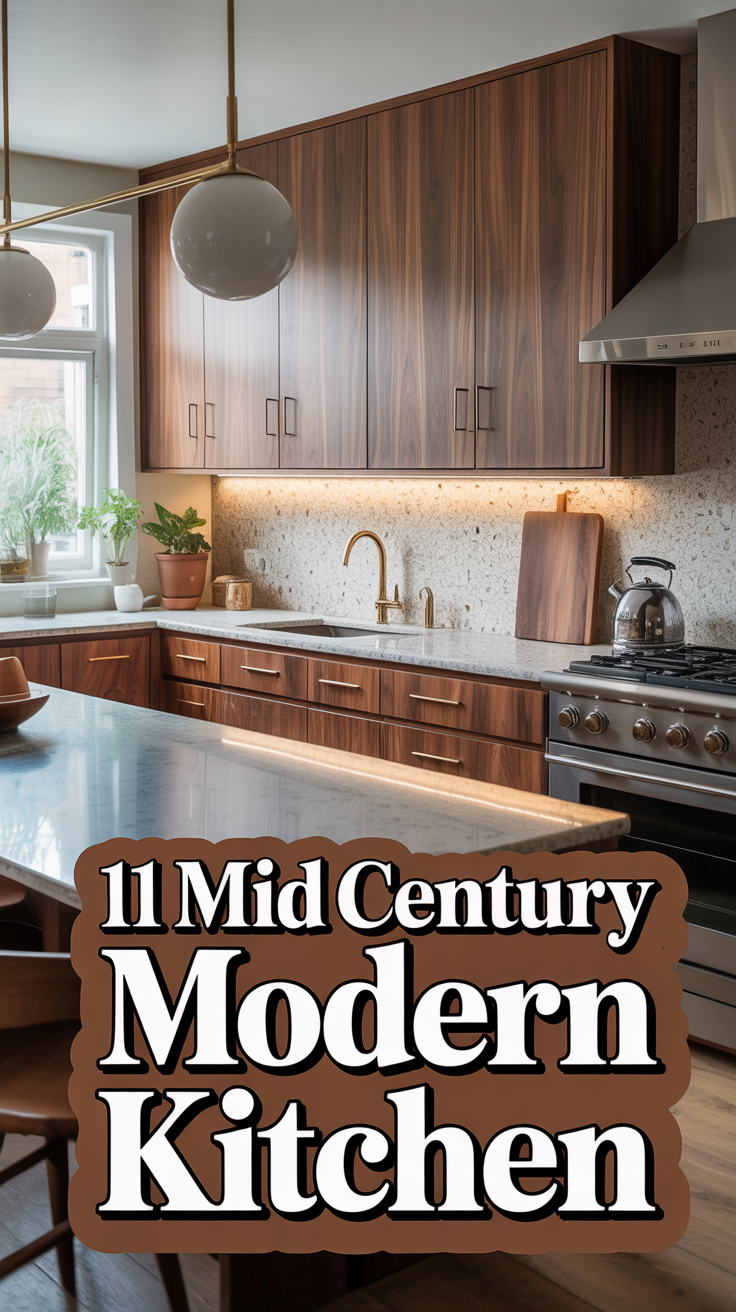 🍽️ 11 Mid Century Modern Kitchen