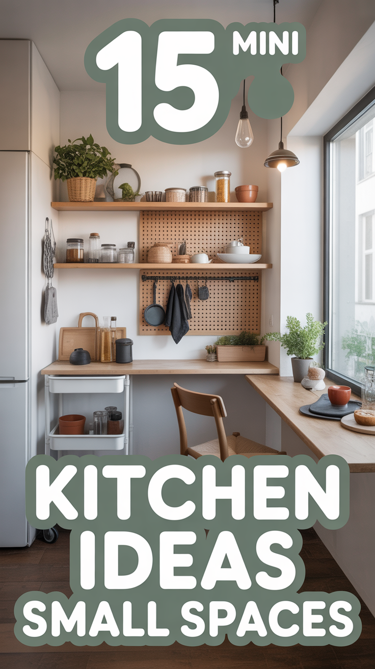🍳 15 Mini Kitchen Ideas Small Spaces