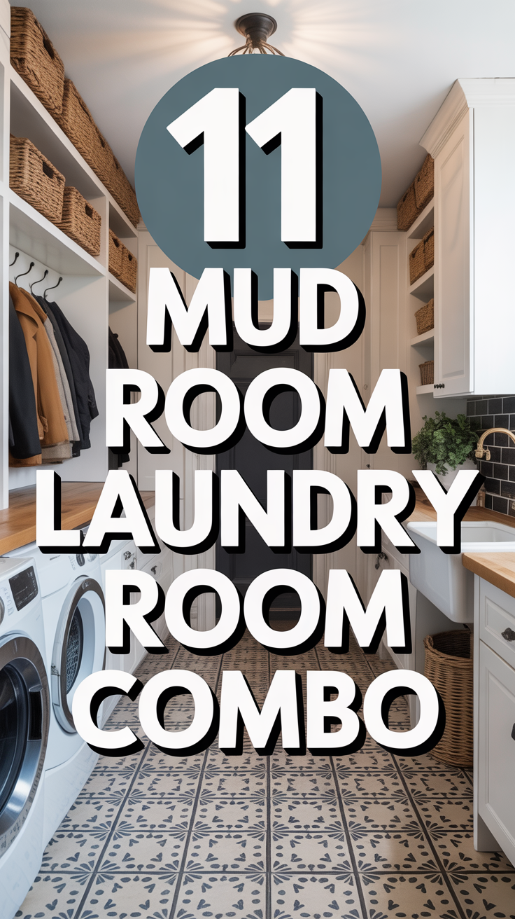 🧺 11 Mud Room Laundry Room Combo