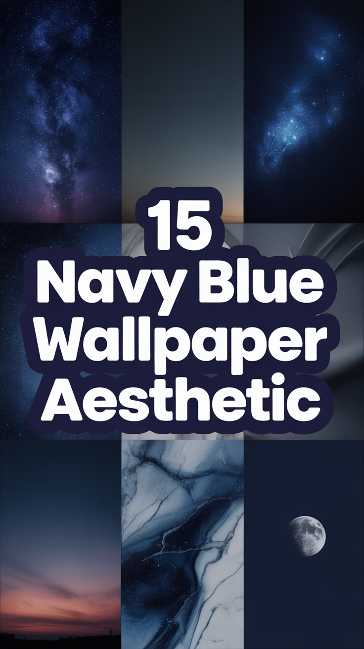 🌌 15 Navy Blue Wallpaper Aesthetic