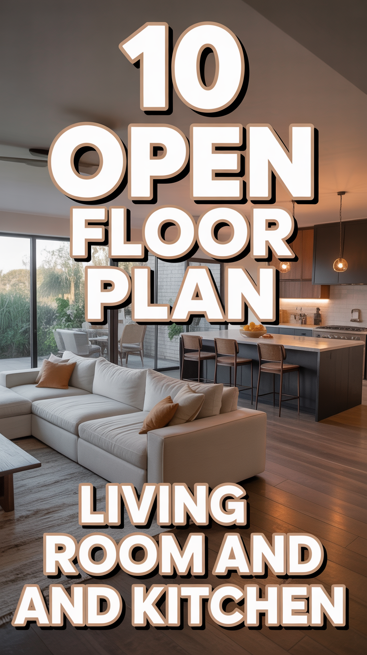 🛋️ 10 Open Floor Plan Living Room And Kitchen
