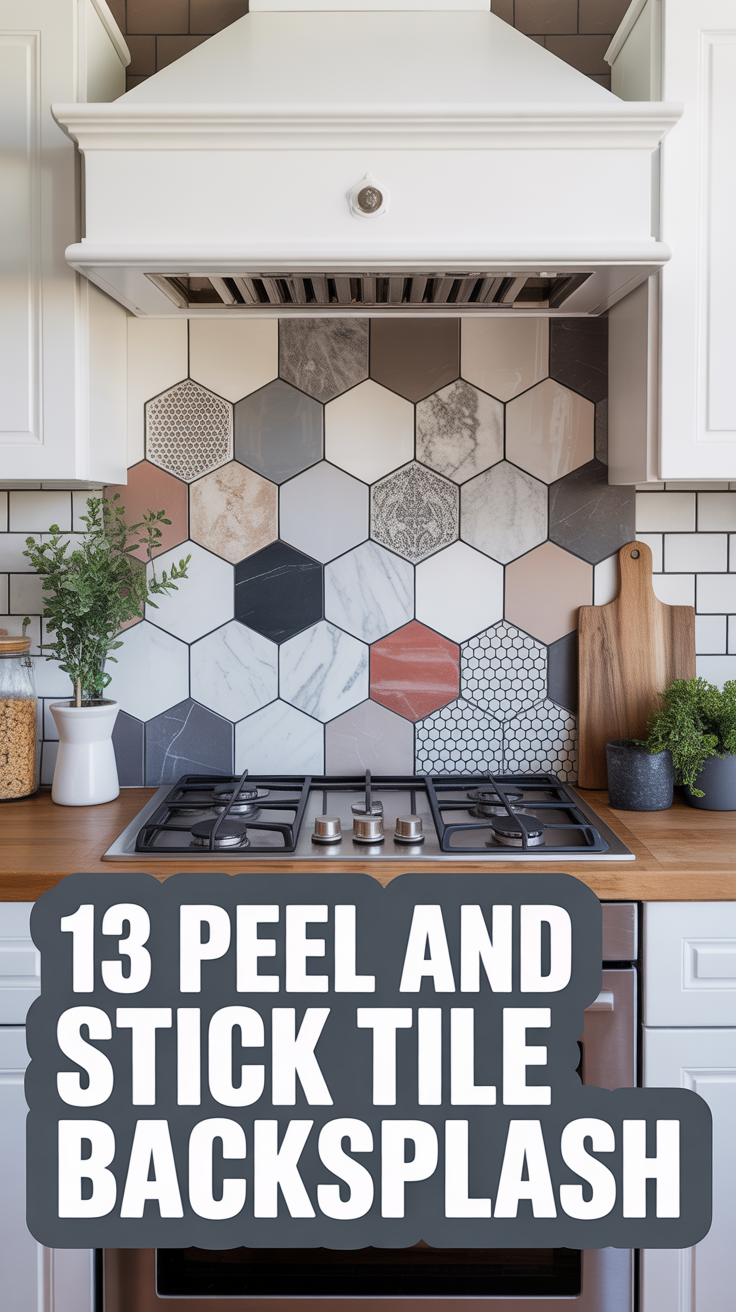 🧱 13 Peel And Stick Tile Backsplash