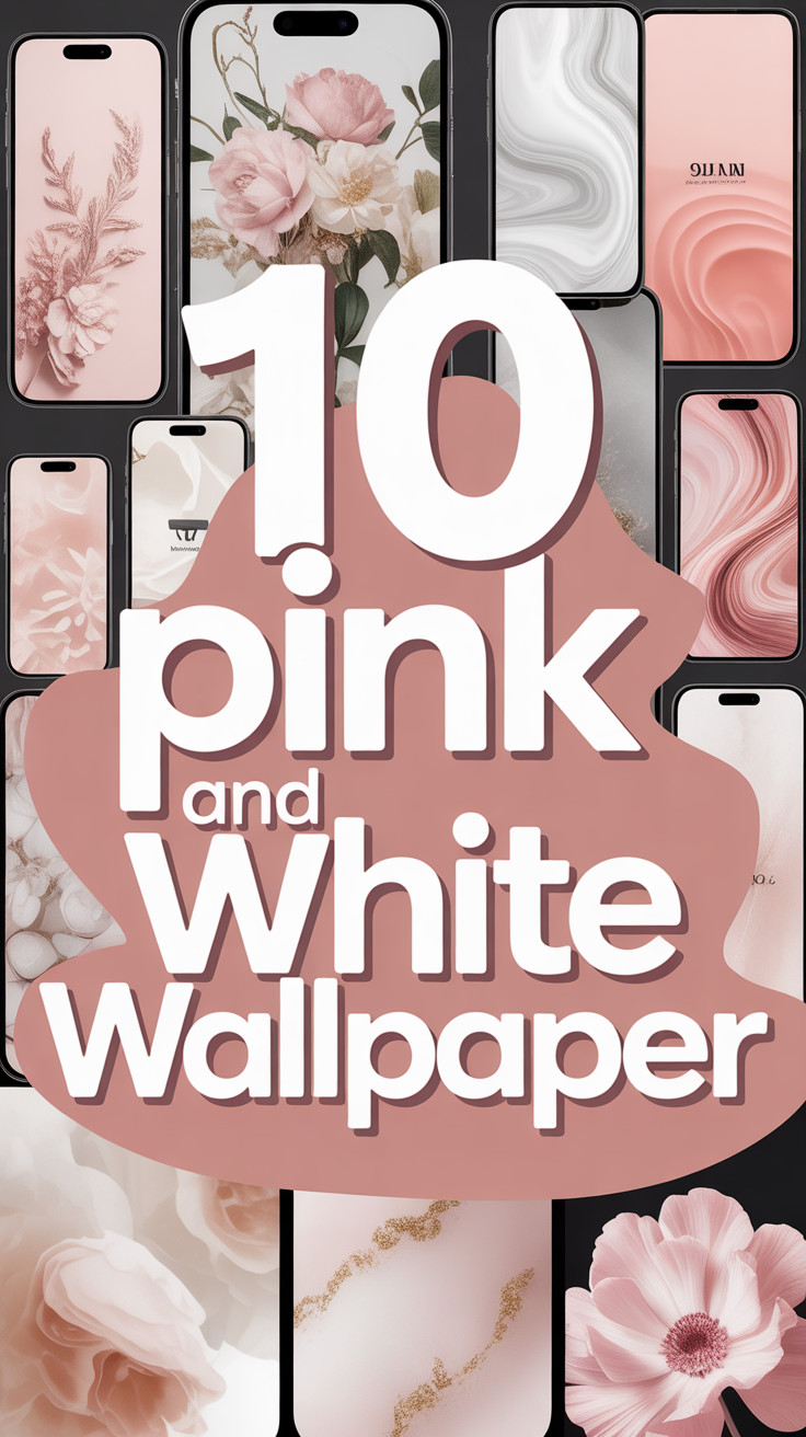 🌸 10 Pink And White Wallpaper
