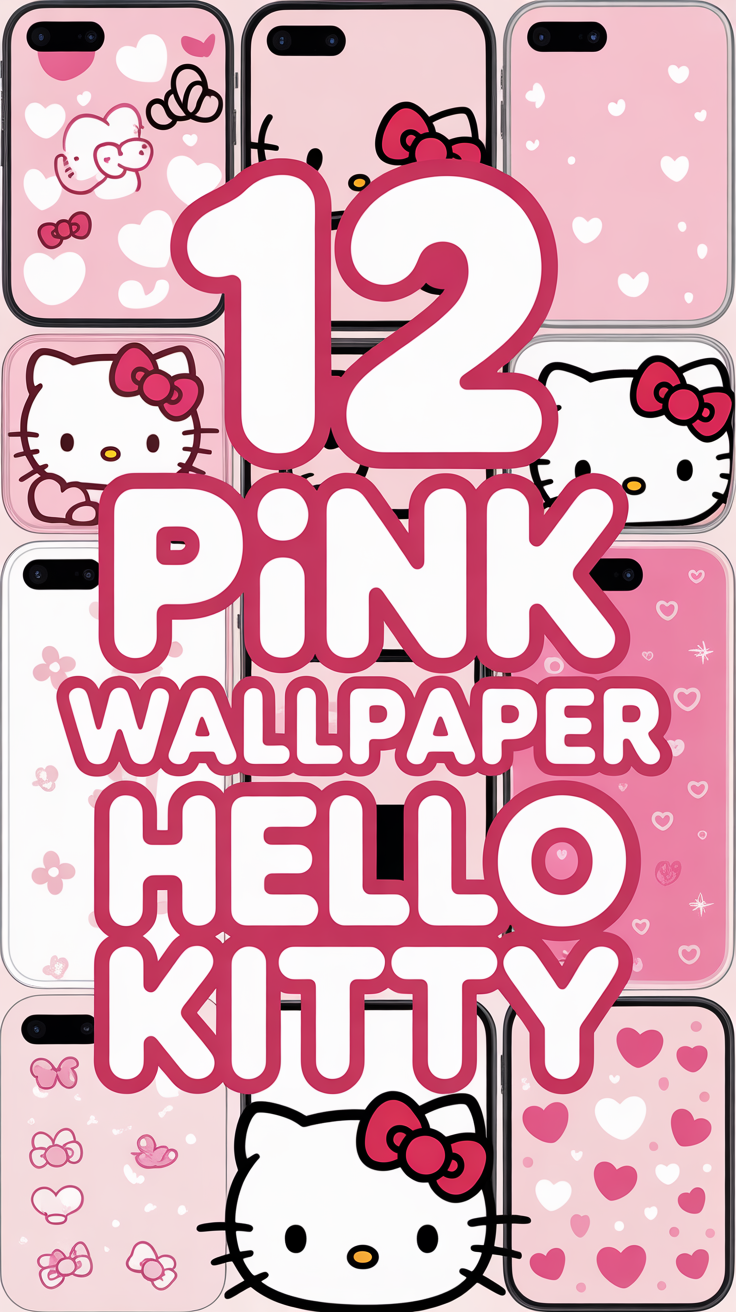 🌸 12 Pink Wallpaper Hello Kitty