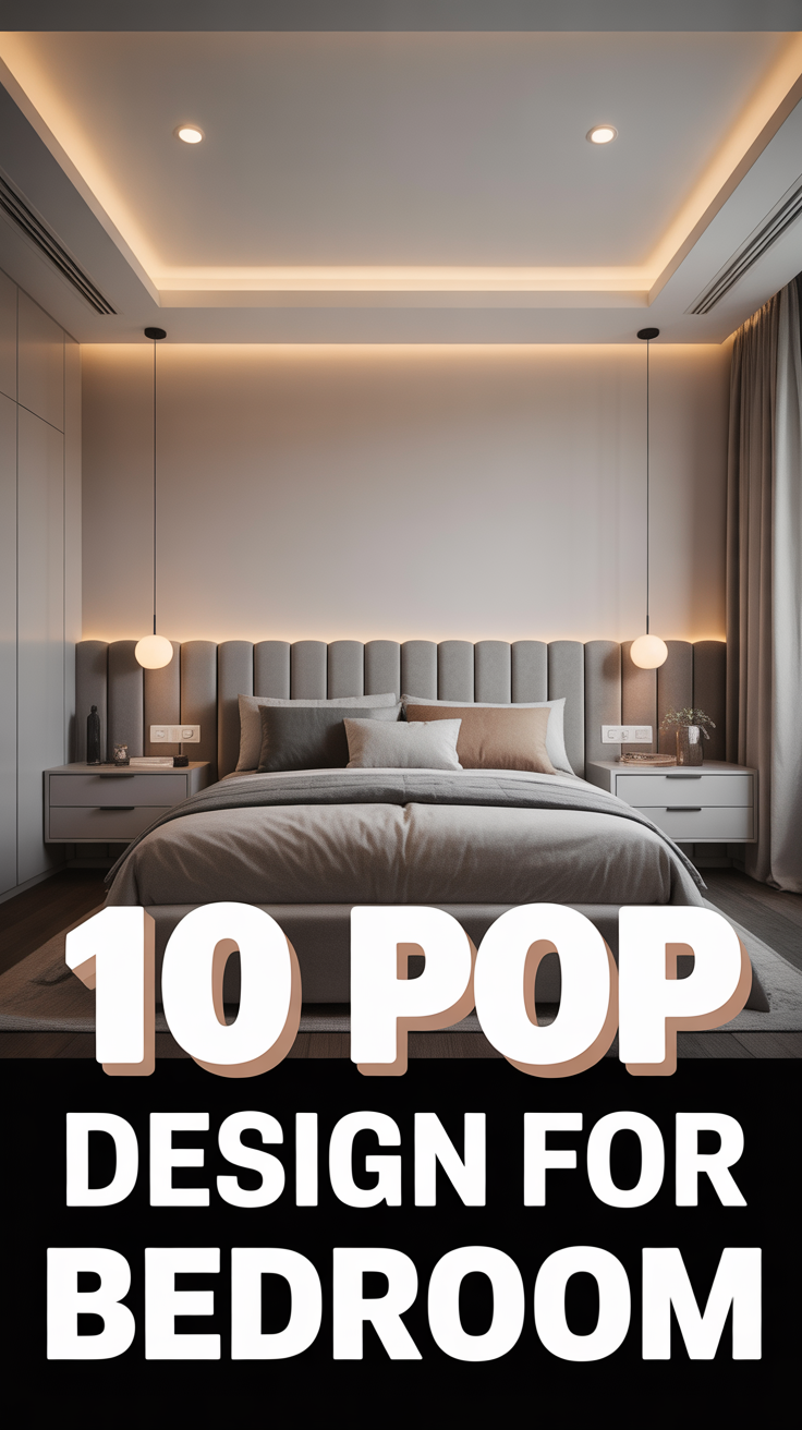 🛏️ 10 Pop Design For Bedroom