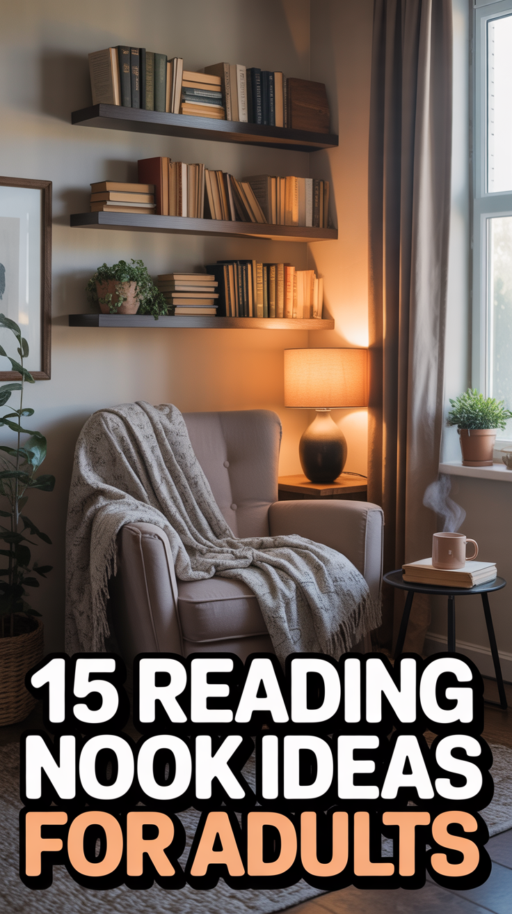 📚 15 Reading Nook Ideas For Adults
