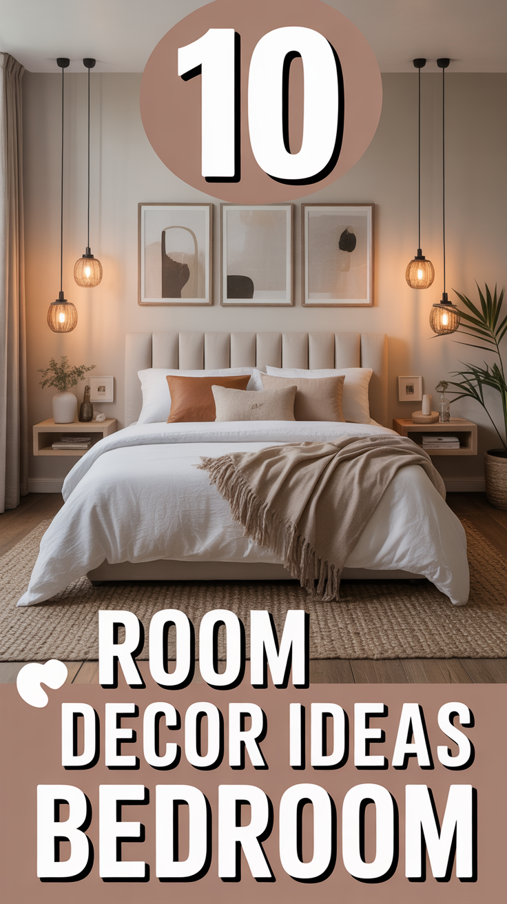 🛏️ 10 Room Decor Ideas Bedroom