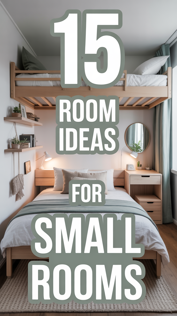 🧩 15 Room Ideas For Small Rooms